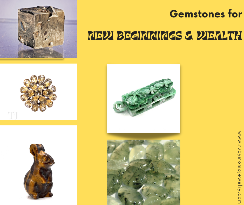 Gemstones for new beginnings & wealth in 2023 Ruby Mo Mo Jewelry Inc