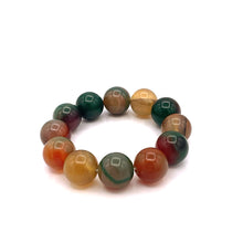 将图片加载到图库查看器,Peacock Agate Bracelet