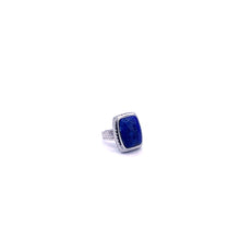 Load image into Gallery viewer, Lapis Lazuli Ring with Sterling Silver