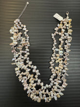 Cargar imagen en el visor de la galería, Pink Small Keshi Pearl Necklace