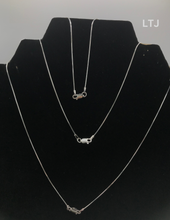 将图片加载到图库查看器,925 Plain Silver Chain