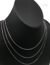 将图片加载到图库查看器,925 Plain Silver Chain