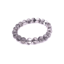 Загрузить изображение в средство просмотра галереи, Black Herkimer Diamond Bracelet 3A