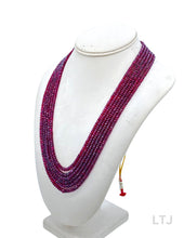 Load image into Gallery viewer, Natural Garnet Faceted Necklace