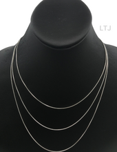 将图片加载到图库查看器,925 Plain Silver Chain