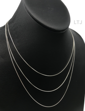 将图片加载到图库查看器,925 Plain Silver Chain