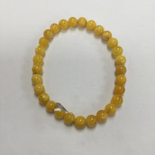 Cargar imagen en el visor de la galería, Dark Yellow Amber Bracelet