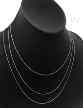 将图片加载到图库查看器,925 Plain Silver Chain