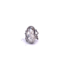Load image into Gallery viewer, Natural Freshwater Pearl with Sterling Silver Ring