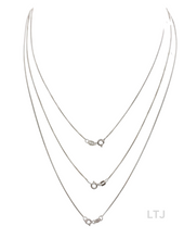 将图片加载到图库查看器,925 Plain Silver Chain