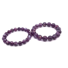 Load image into Gallery viewer, Lepidorite with Mica Bracelet