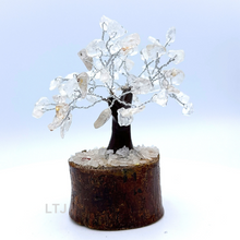 将图片加载到图库查看器,Silver wire-wrapped Gemstone Tree (Extra small)