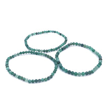 Load image into Gallery viewer, Emerald Faceted Bracelet