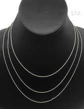 将图片加载到图库查看器,925 Plain Silver Chain