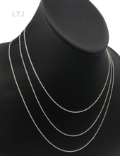 将图片加载到图库查看器,925 Plain Silver Chain