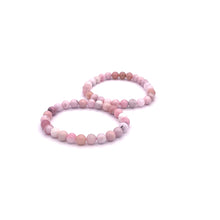 Load image into Gallery viewer, Perubian Pink Opal Bracelet
