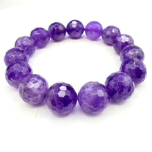 Cargar imagen en el visor de la galería, Amethyst Faceted Bracelet