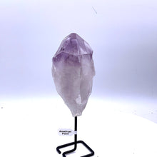 Load image into Gallery viewer, Amethyst Point on Metal Stand