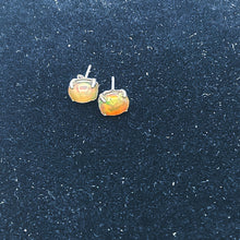 Load image into Gallery viewer, Opal Post Earring with Sterling Silver