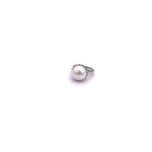 Load image into Gallery viewer, Natural Freshwater Pearl with Sterling Silver Ring