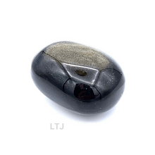 将图片加载到图库查看器,Gold Obsidian Palm Stones