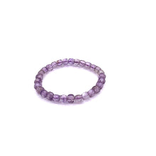 将图片加载到图库查看器,Amethyst Faceted Tube Bracelet