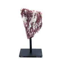 Load image into Gallery viewer, Pink Tourmaline Point On Metal Stand