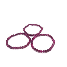 Загрузить изображение в средство просмотра галереи, Ruby Faceted Bracelet