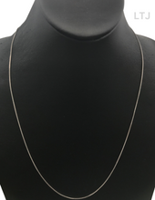 将图片加载到图库查看器,Rhodium adjustable 925 silver chain