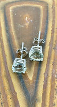 Load image into Gallery viewer, Gemstones with Silver Hard Prong Large Earring