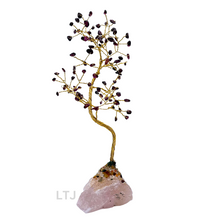 将图片加载到图库查看器,Gold wire-wrapped Gemstone Tree (small)