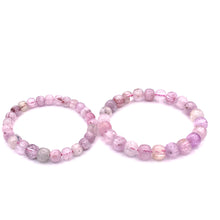 将图片加载到图库查看器,Cat's Eye Kunzite 5A Tube Bracelet