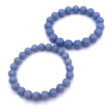 将图片加载到图库查看器,Natural Angelite Bracelet
