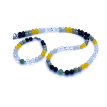 Cargar imagen en el visor de la galería, Birthmonth Necklace and Bracelet Set