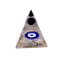 Load image into Gallery viewer, Orgonite Eve Eye Pyramid