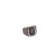 Load image into Gallery viewer, Labradorite Men Ring with Sterling Silver