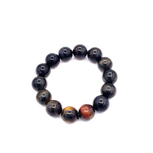 将图片加载到图库查看器,Yellow/ Blue Tiger's Eyes Bracelet