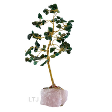 将图片加载到图库查看器,Gold wire-wrapped Gemstone Tree (small)