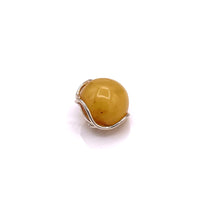 将图片加载到图库查看器,Amber Brooch with Sterling Silver