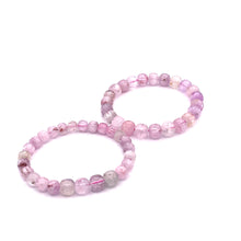 将图片加载到图库查看器,Cat's Eye Kunzite 5A Tube Bracelet