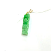 Загрузить изображение в средство просмотра галереи, Burmese Jade Monk Pendant with Gold