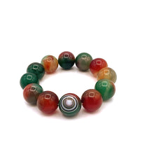 将图片加载到图库查看器,Peacock Agate Bracelet