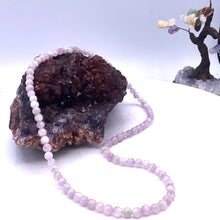 将图片加载到图库查看器,Cat's Eye Kunzite Triple Layer 5A Necklace