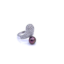 Load image into Gallery viewer, Natural Freshwater Pearl with Sterling Silver Ring