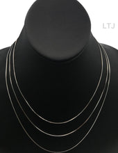 将图片加载到图库查看器,Rhodium plain 925 silver chain