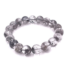 Загрузить изображение в средство просмотра галереи, Black Herkimer Diamond Bracelet 3A