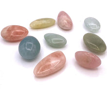 Load image into Gallery viewer, Colorful Morganite Smooth Tumbled