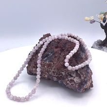 将图片加载到图库查看器,Cat's Eye Kunzite Triple Layer 5A Necklace