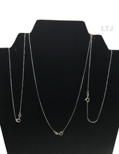 将图片加载到图库查看器,925 Plain Silver Chain