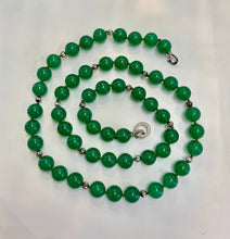 Загрузить изображение в средство просмотра галереи, Green Onyx Beads Necklace